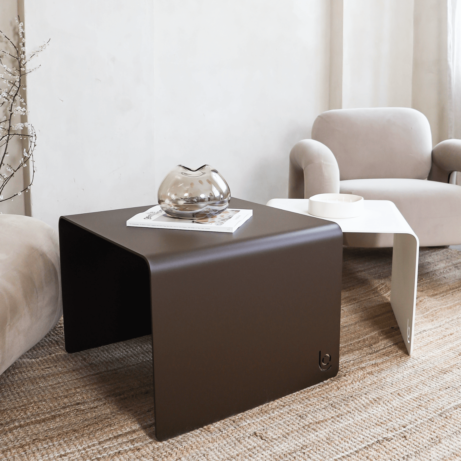 The Lofalo Classic Brown Coffee Table Shop High-end metal designer furniture