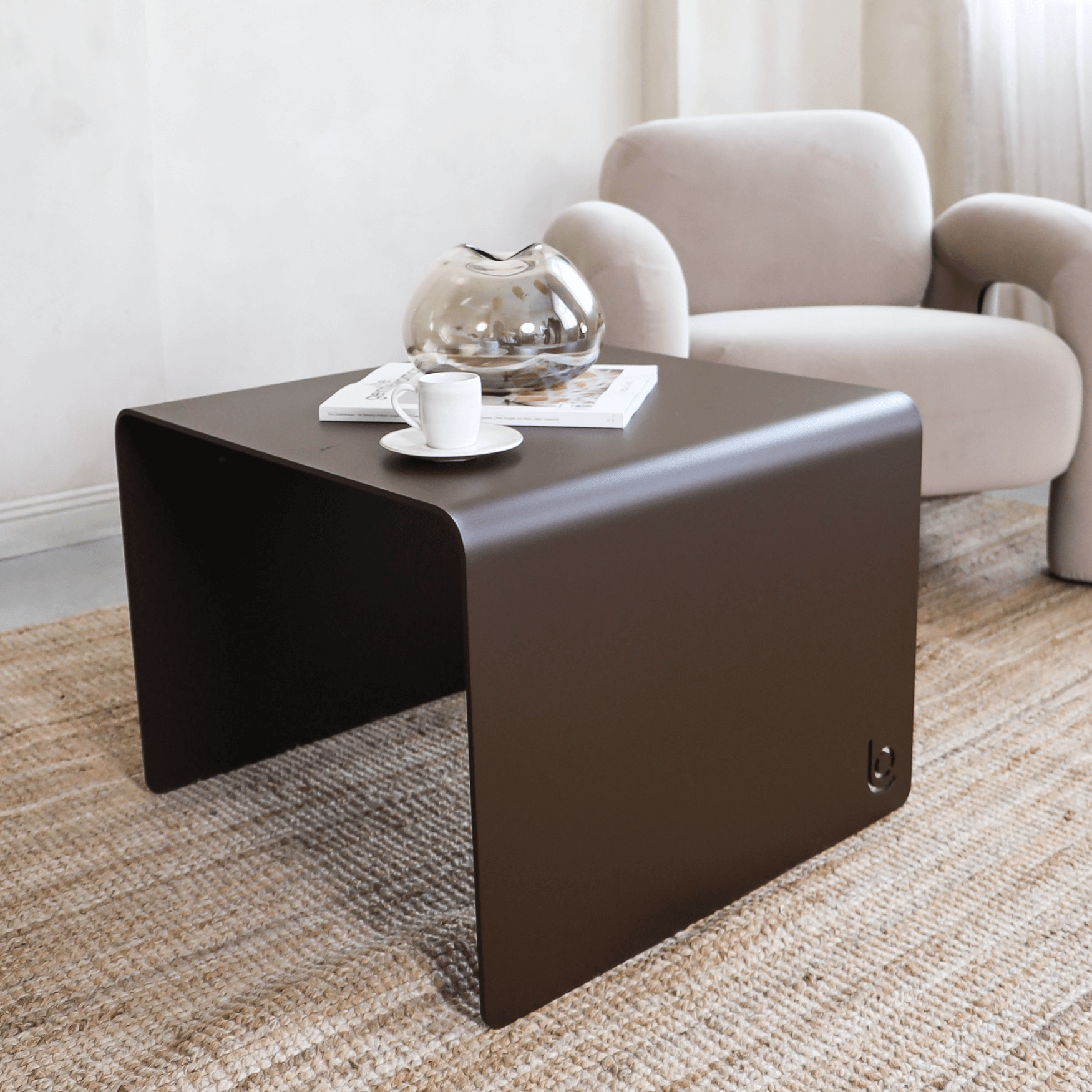 The Lofalo Classic Brown Coffee Table Shop High-end metal designer furniture