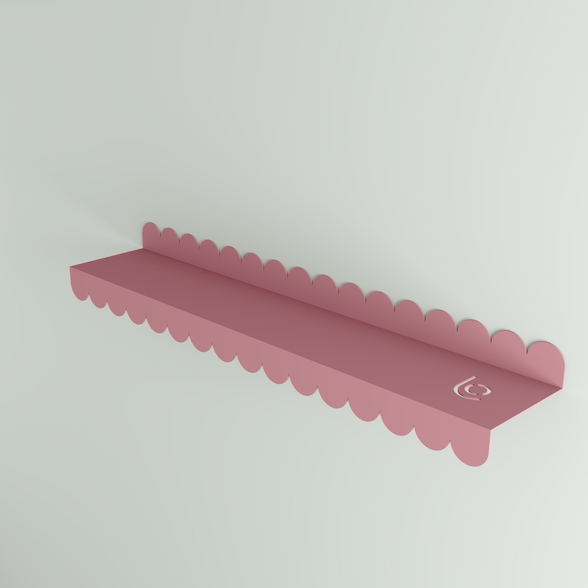 The LOFALO Kids Wall Shelf offers a light, rounded design perfect for displaying books, toys, and decorations. 