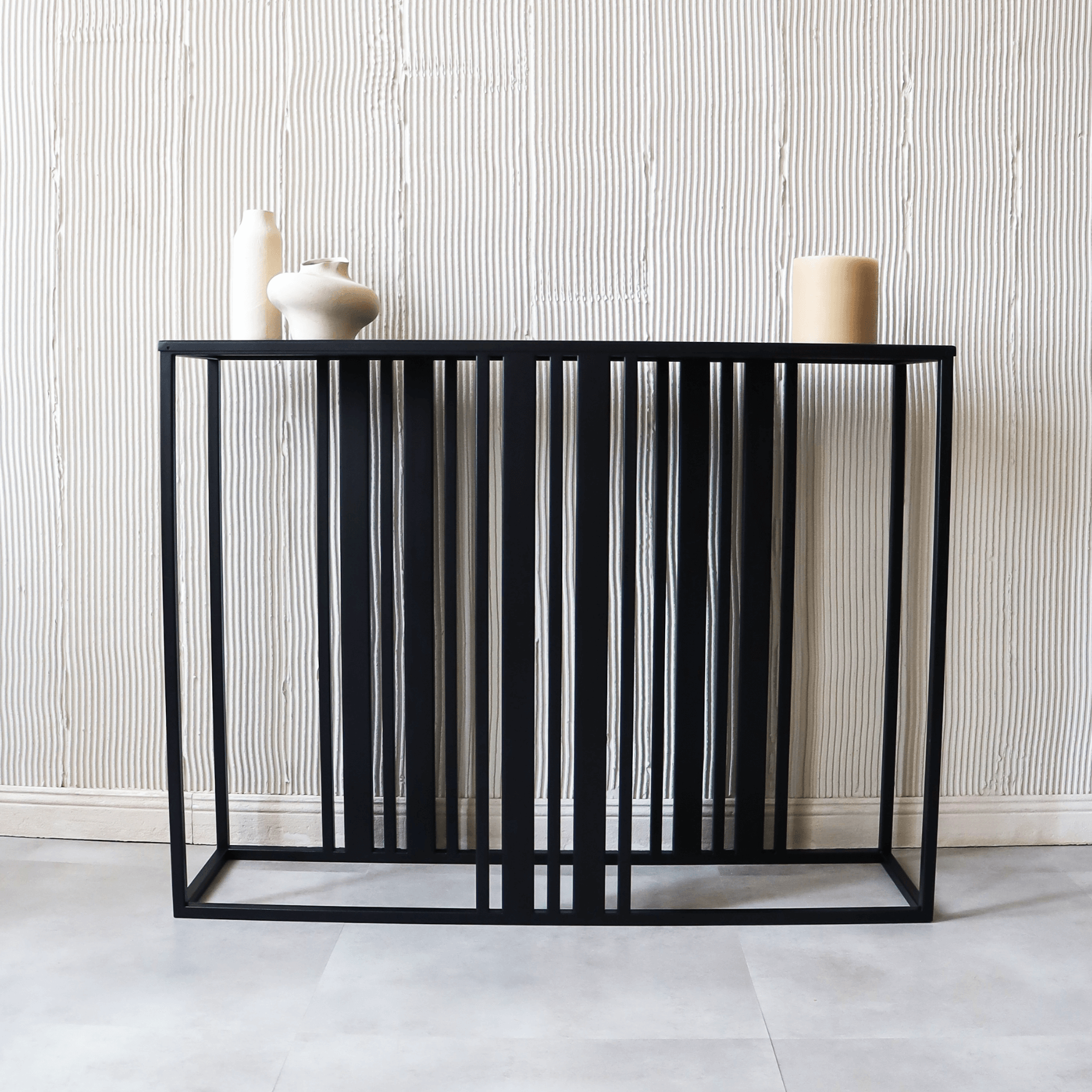 Shop Minimalist Metal Console Table High-end Steel Furniture Made and Designed in Poland