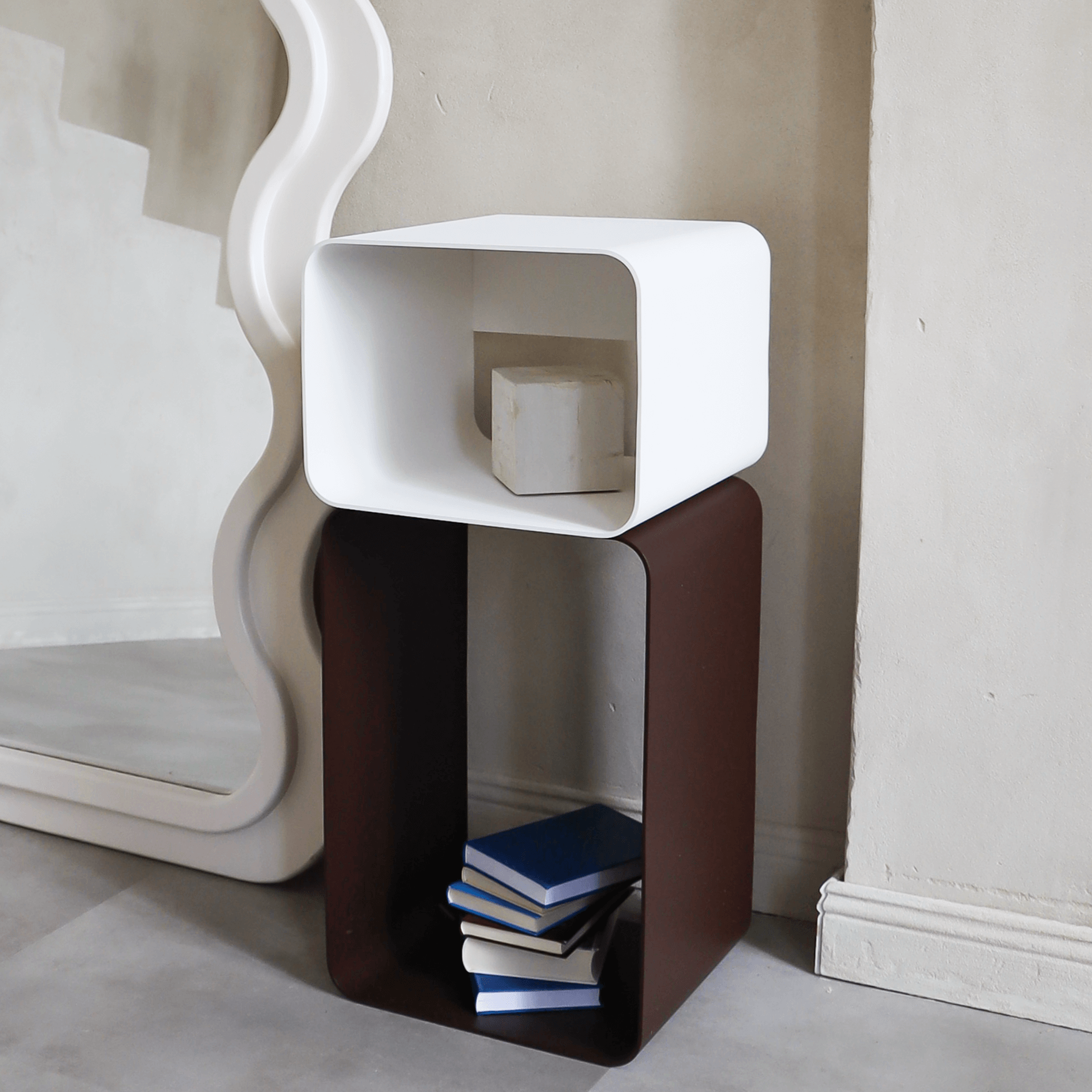 The Lofalo Simple Double Metal Module Shop High-end Steel furniture at Lofalo