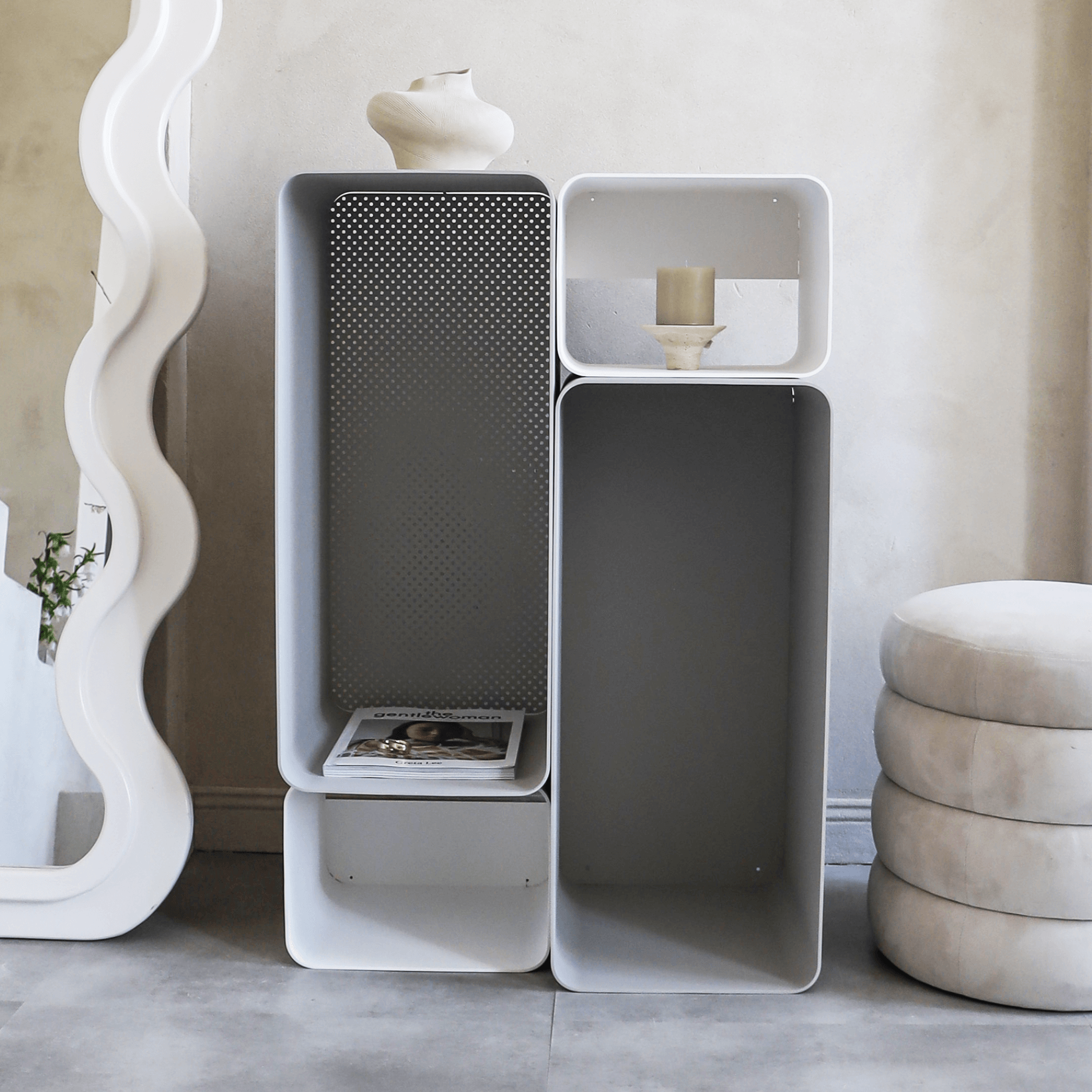 Lofalo Vertical Metal Module Set Shop designer metal furniture at LOFALO